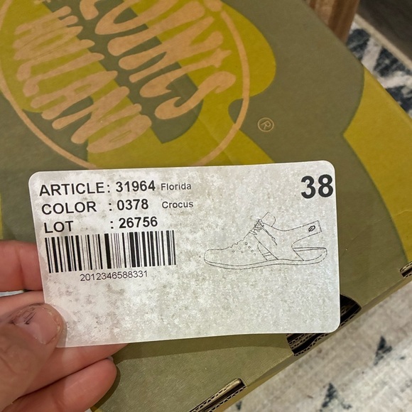 Loints of Holland purple Florida crocus shoes size 38 nwt - Picture 2 of 2